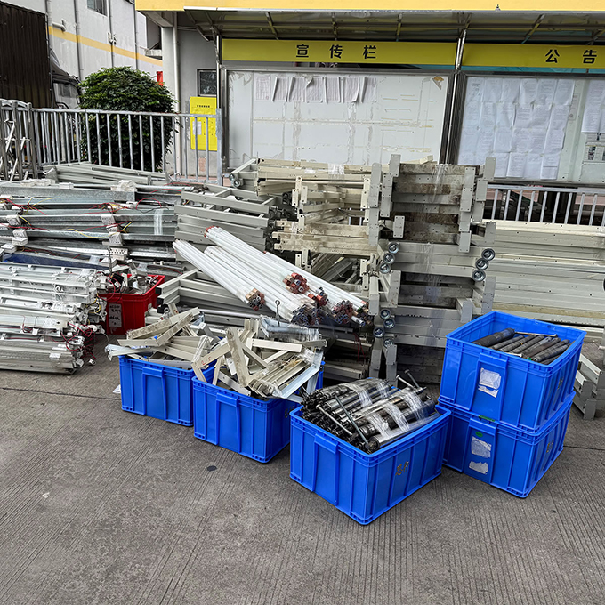 二手皮帶流水線18米長 400MM寬 轉讓供應 工廠設備拆機 支持調試安裝